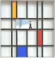 ´Eye Contact´ Homage to Mondrian